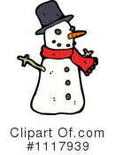 Snowman Clipart #1117939 by lineartestpilot