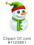Snowman Clipart #1123851 by AtStockIllustration