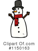 Snowman Clipart #1150163 by lineartestpilot