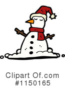 Snowman Clipart #1150165 by lineartestpilot