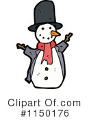 Snowman Clipart #1150176 by lineartestpilot
