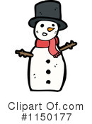 Snowman Clipart #1150177 by lineartestpilot