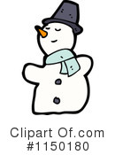 Snowman Clipart #1150180 by lineartestpilot