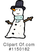 Snowman Clipart #1150182 by lineartestpilot
