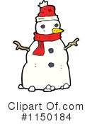 Snowman Clipart #1150184 by lineartestpilot