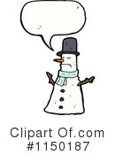 Snowman Clipart #1150187 by lineartestpilot