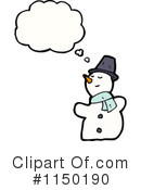 Snowman Clipart #1150190 by lineartestpilot