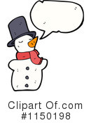 Snowman Clipart #1150198 by lineartestpilot