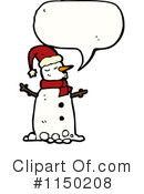 Snowman Clipart #1150208 by lineartestpilot