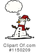 Snowman Clipart #1150209 by lineartestpilot