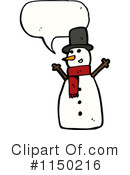 Snowman Clipart #1150216 by lineartestpilot