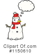 Snowman Clipart #1150610 by lineartestpilot