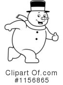 Snowman Clipart #1156865 by Cory Thoman