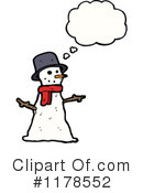 Snowman Clipart #1178552 by lineartestpilot