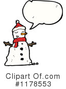Snowman Clipart #1178553 by lineartestpilot
