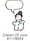 Snowman Clipart #1178554 by lineartestpilot