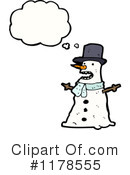 Snowman Clipart #1178555 by lineartestpilot