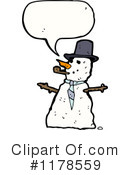 Snowman Clipart #1178559 by lineartestpilot