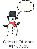 Snowman Clipart #1187003 by lineartestpilot