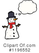 Snowman Clipart #1196552 by lineartestpilot
