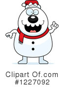 Snowman Clipart #1227092 by Cory Thoman