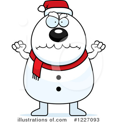 Royalty-Free (RF) Snowman Clipart Illustration by Cory Thoman - Stock Sample #1227093