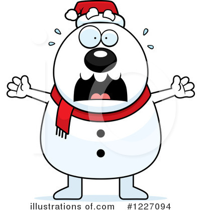 Royalty-Free (RF) Snowman Clipart Illustration by Cory Thoman - Stock Sample #1227094