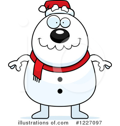 Snowman Clipart #1227097 by Cory Thoman