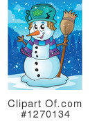 Snowman Clipart #1270134 by visekart