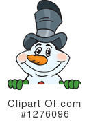 Snowman Clipart #1276096 by Dennis Holmes Designs