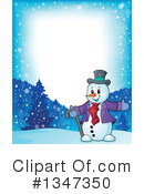 Snowman Clipart #1347350 by visekart