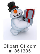 Snowman Clipart #1361336 by KJ Pargeter