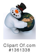 Snowman Clipart #1361338 by KJ Pargeter