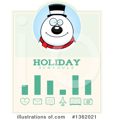 Royalty-Free (RF) Snowman Clipart Illustration by Cory Thoman - Stock Sample #1362021