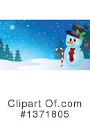 Snowman Clipart #1371805 by visekart