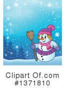 Snowman Clipart #1371810 by visekart