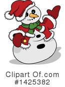 Snowman Clipart #1425382 by dero