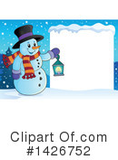 Snowman Clipart #1426752 by visekart