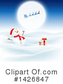 Snowman Clipart #1426847 by KJ Pargeter