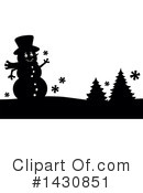 Snowman Clipart #1430851 by visekart