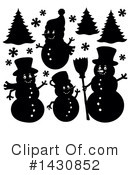 Snowman Clipart #1430852 by visekart