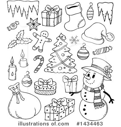 Christmas Stocking Clipart #1434463 by visekart