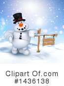 Snowman Clipart #1436138 by KJ Pargeter