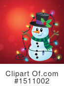 Snowman Clipart #1511002 by visekart