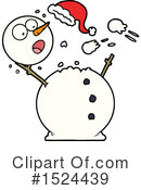 Snowman Clipart #1524439 by lineartestpilot