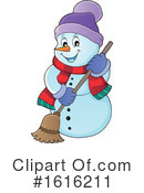 Snowman Clipart #1616211 by visekart