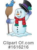 Snowman Clipart #1616216 by visekart