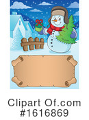 Snowman Clipart #1616869 by visekart
