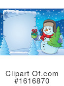 Snowman Clipart #1616870 by visekart