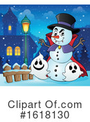 Snowman Clipart #1618130 by visekart